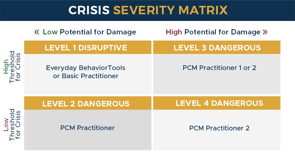 Crisis Severity Matrix